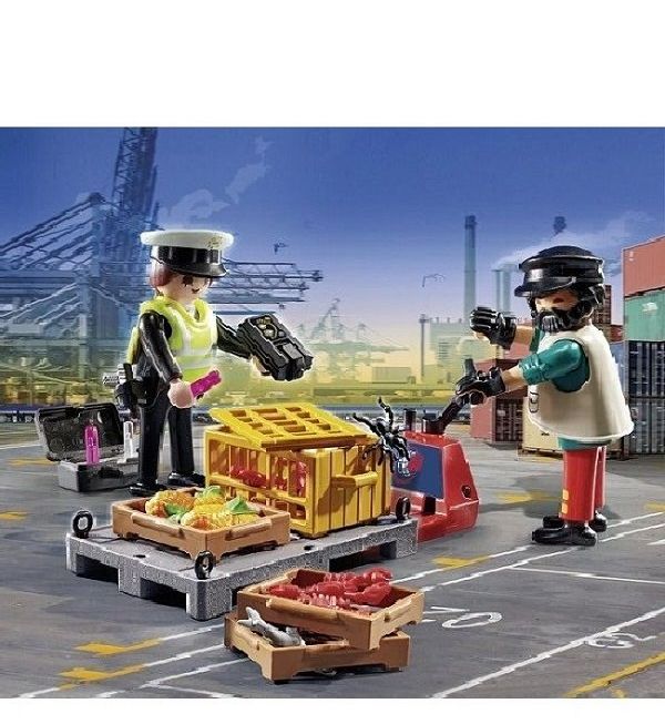 Playmobil City Action Haven Douanecontrole