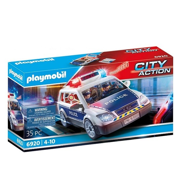 Playmobil City Action Politiepatrouille met Licht en Geluid