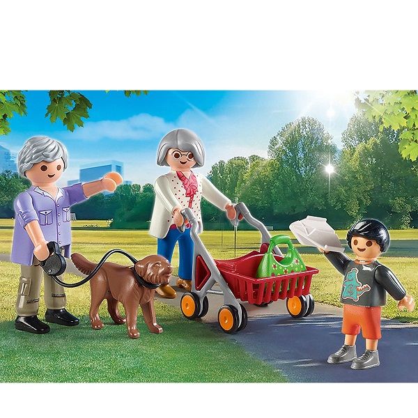 Playmobil City Life Grootouders met Kleinkinderen 