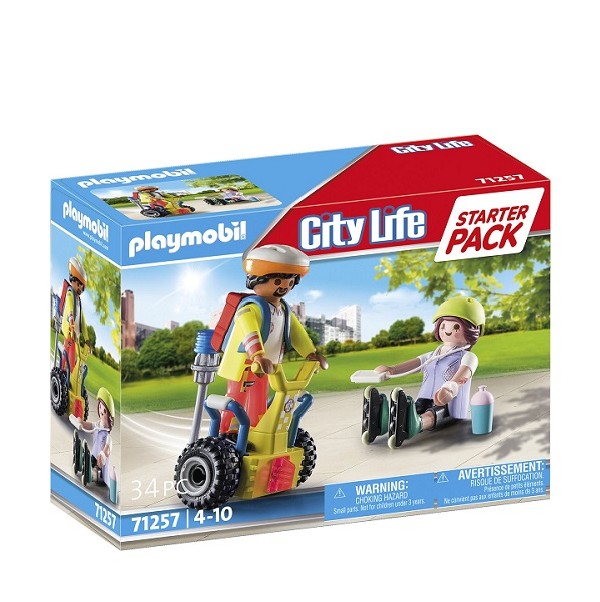  Playmobil City Life Starter Pack Rescue met Segway 