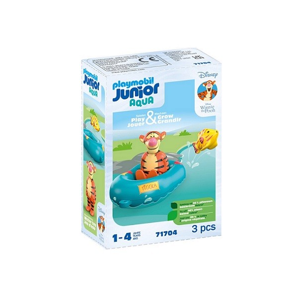 Playmobil Disney Junior Aqua Winnie de Poeh Tijgertjes Opblaasbare Bootstocht