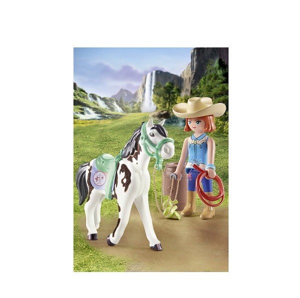 Playmobil Horses of Waterfall Ellie en Sawdust