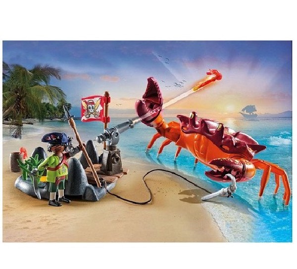 Playmobil Pirates Strijd tegen de Gigantische Krab