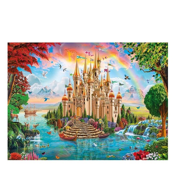 Ravensburger Puzzel 100 stukjes XXL Sprookjesachtig Kasteel