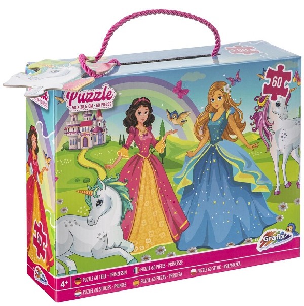 Vloerpuzzel 60 stukjes Princess