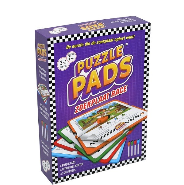 Puzzle Pads Zoekplaat Race