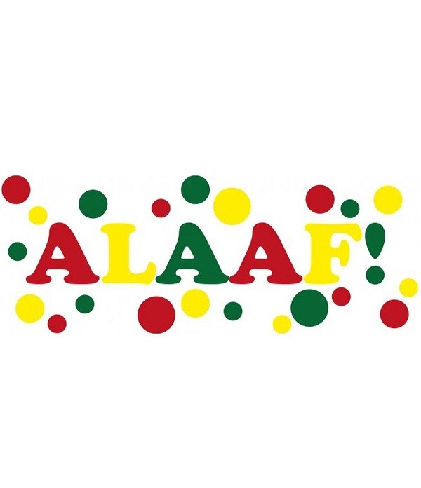 Raamsticker  Alaaf 75 x 25 cm