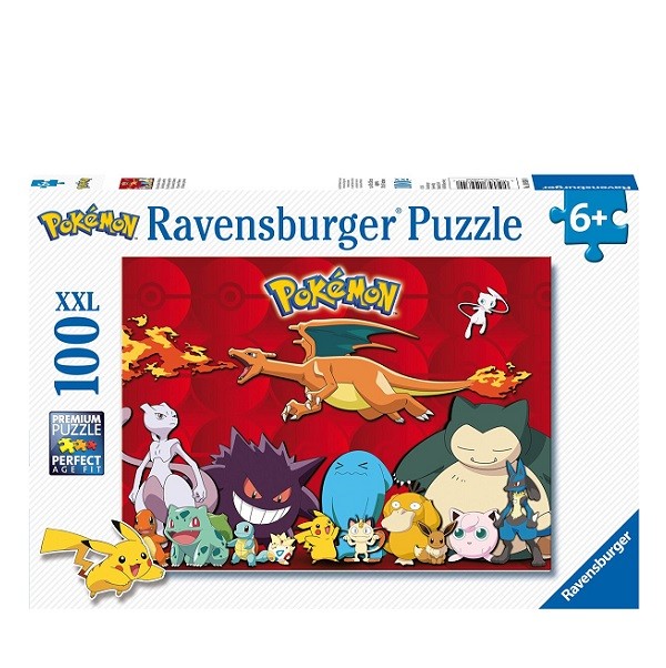 Puzzel 100 XXL Mijn Favoriete Pokemon