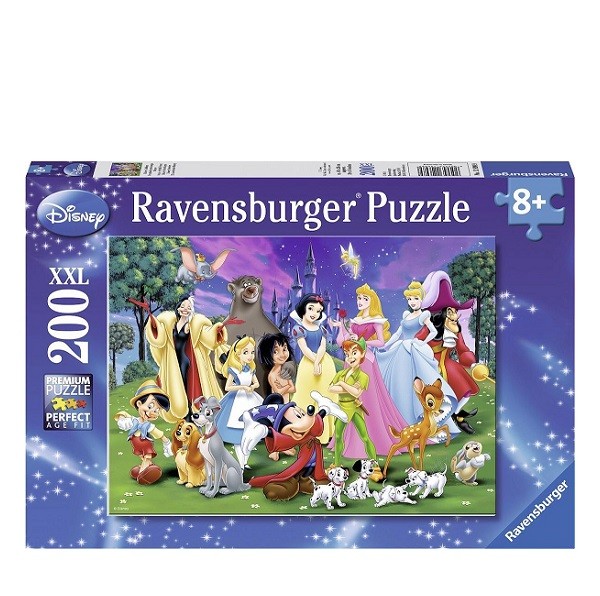 Ravensburger Puzzel 200 stukjes XXL Disney's Lievelingen