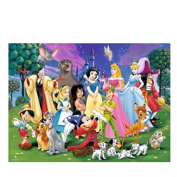 Ravensburger Puzzel 200 stukjes XXL Disney's Lievelingen