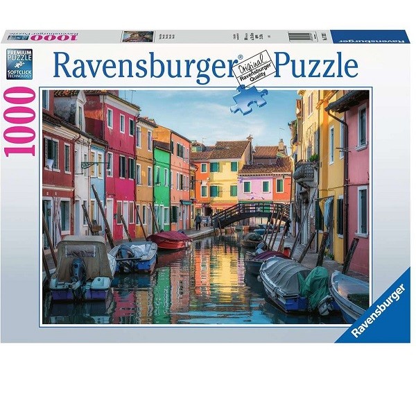 Ravensburger Puzzel Burano Italie 1000 stukjes