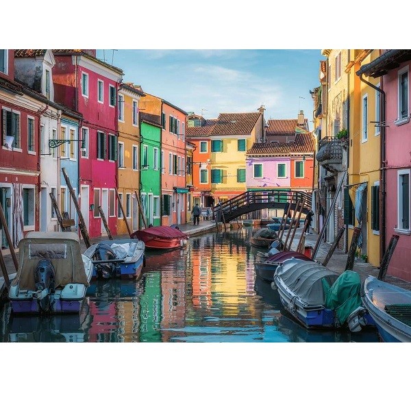 Ravensburger Puzzel Burano Italie 1000 stukjes