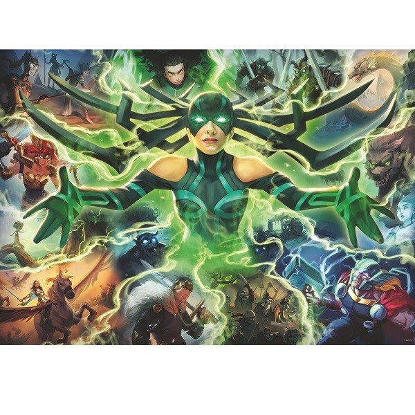 Ravensburger Puzzel Disney Marvel Villainous Hela 1000 stukjes