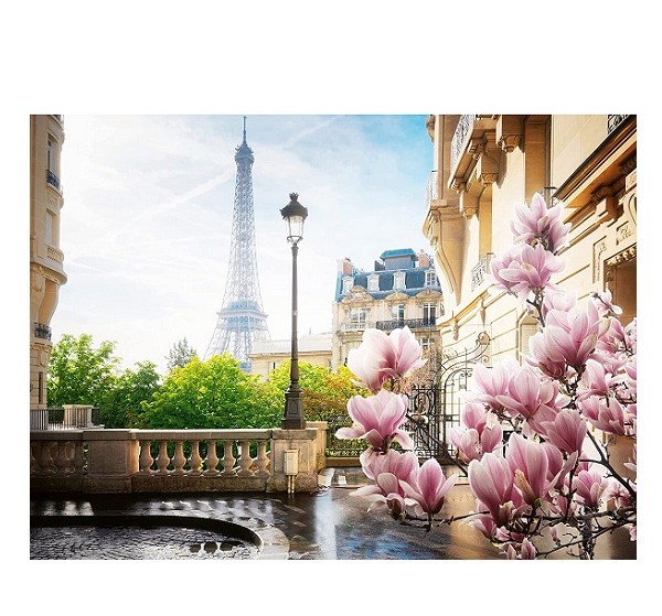 Ravensburger Puzzel Springtime in Paris 500 stukjes