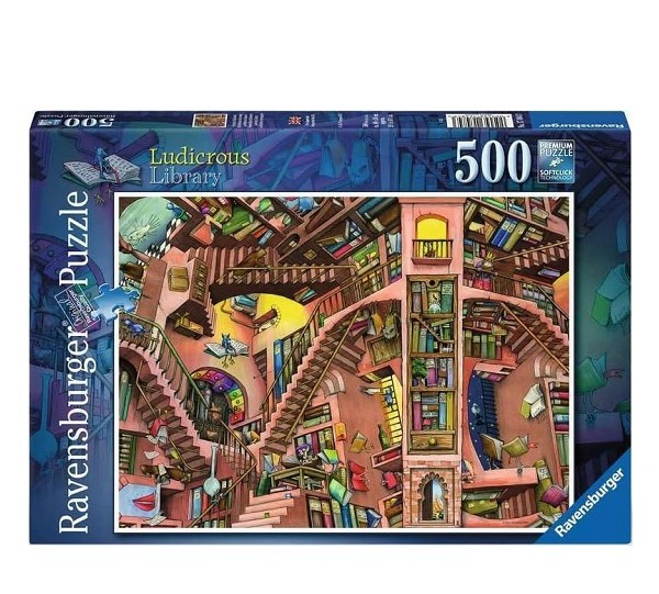 Ravensburger Puzzel Wonderlijke Bibliotheek 500 stukjes