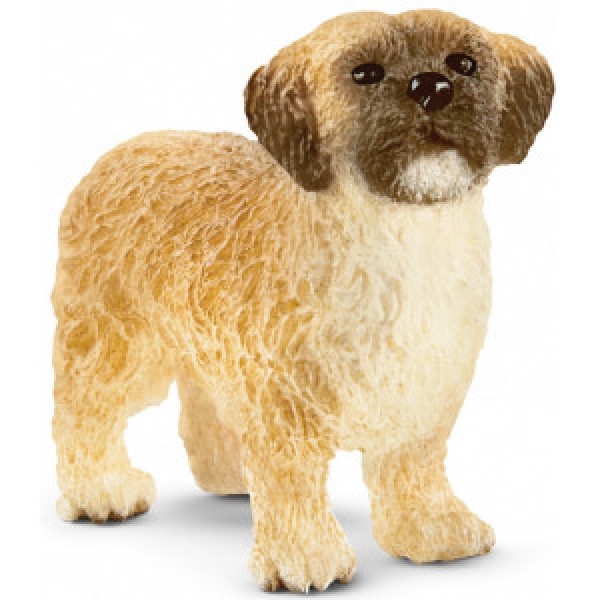 Schleich Shih Tzu en Maltezer Kruising 