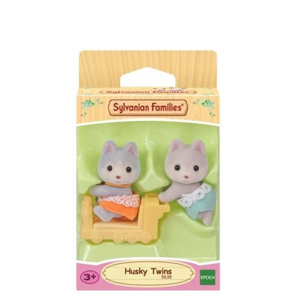 Sylvanian Families Baby Tweeling Husky