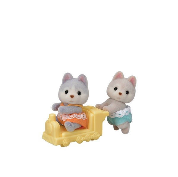 Sylvanian Families Baby Tweeling Husky