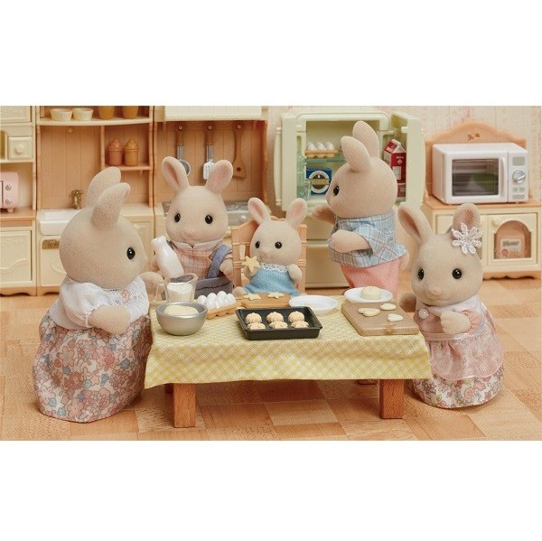 Sylvanian Families Familie Creme Konijn