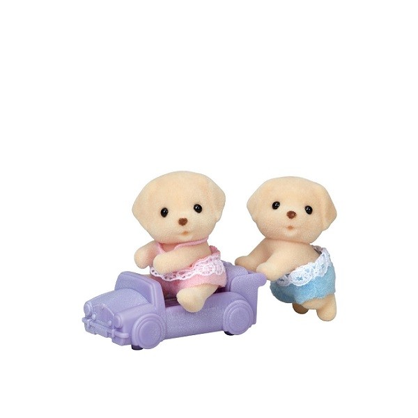 Sylvanian Families Baby Tweeling Labrador 