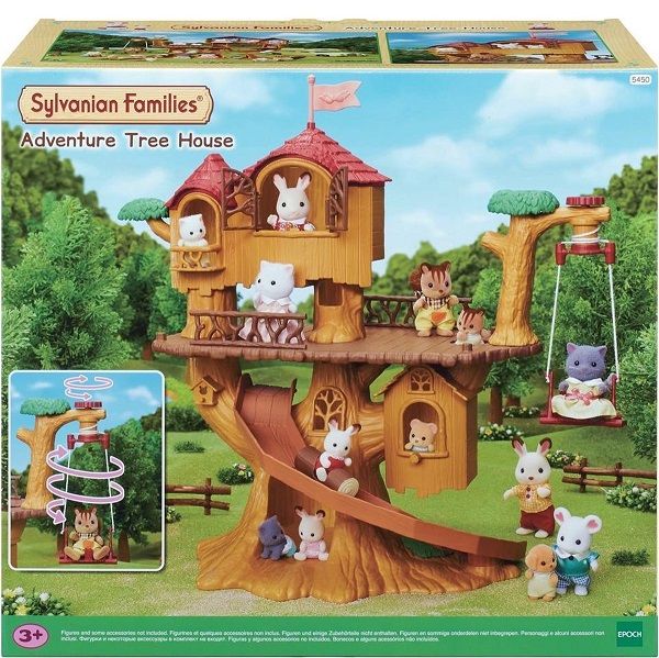 Sylvanian Families Vakantie Avontuurlijke Boomhut