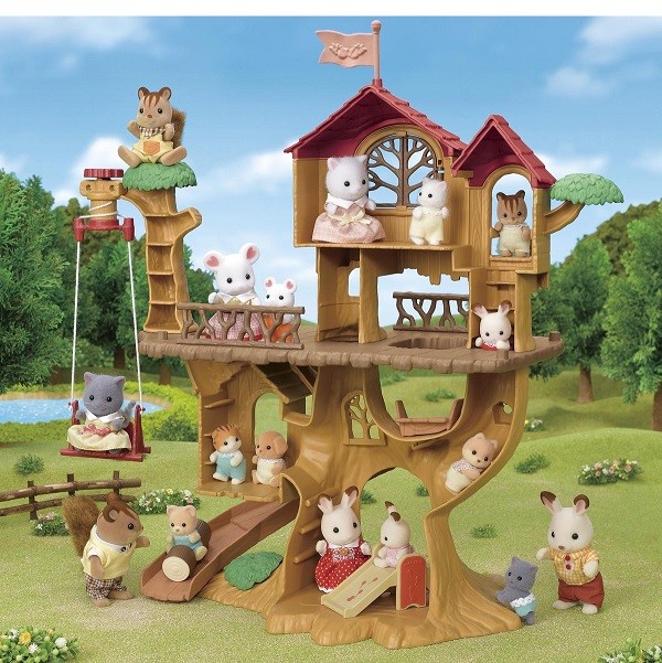 Sylvanian Families Vakantie Avontuurlijke Boomhut