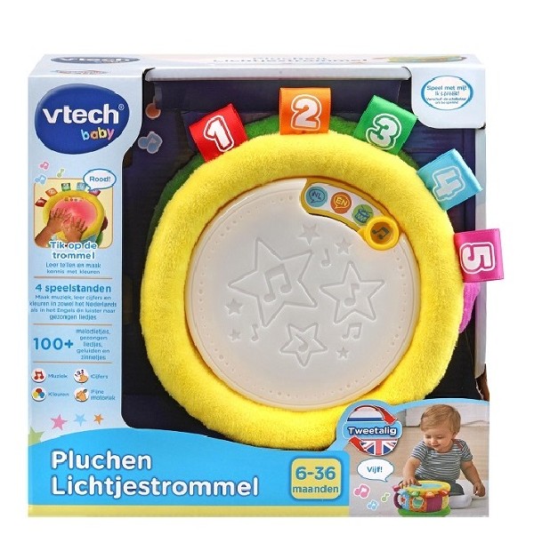 Vtech Baby Pluchen Lichtjestrommel