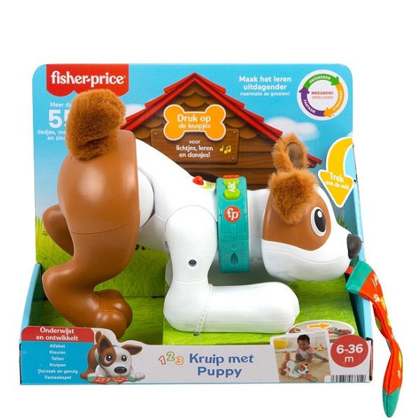  Fisher Price Kruip met Puppy