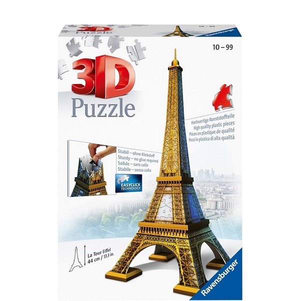 Ravensburger 3D Puzzel Eiffeltoren 224 stukjes