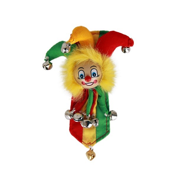 Broche Clown met Belletjes