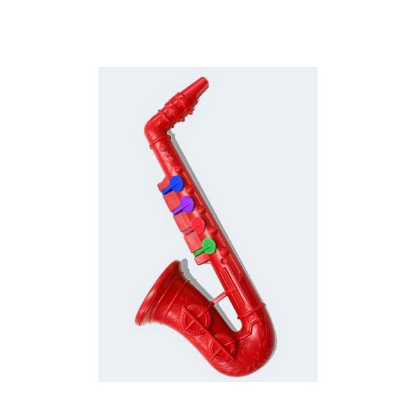 Concerto Saxofoon met 4 Gekleurde Noten 23 cm