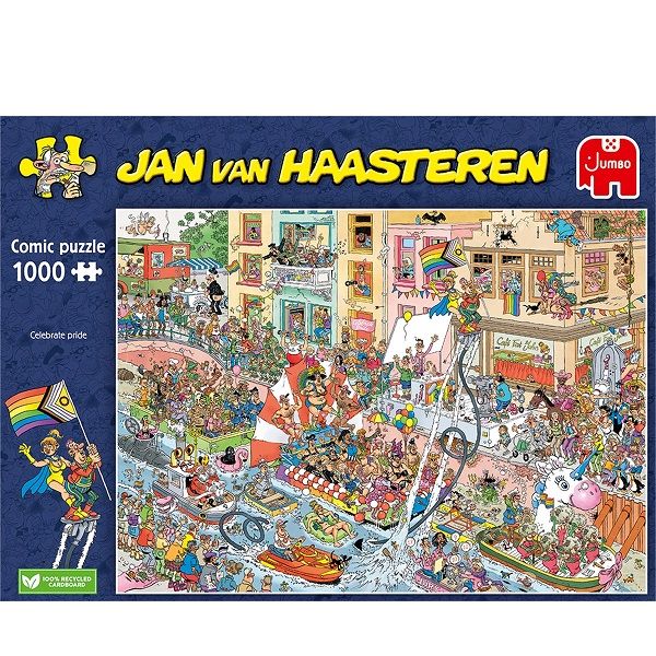 Jan van Haasteren Puzzel Celebrate Pride 1000 stukjes