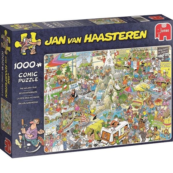 Jan van Haasteren Puzzel  De Vakantiebeurs 1000 stukjes