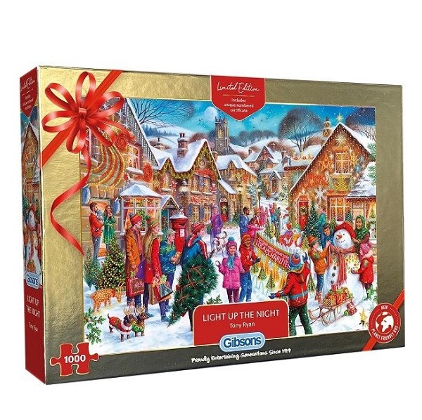 Kerstpuzzel Light Up The Night 1000 stukjes