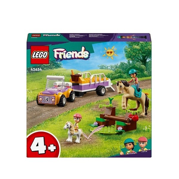 Lego Friends Paard en Pony Aanhangwagen