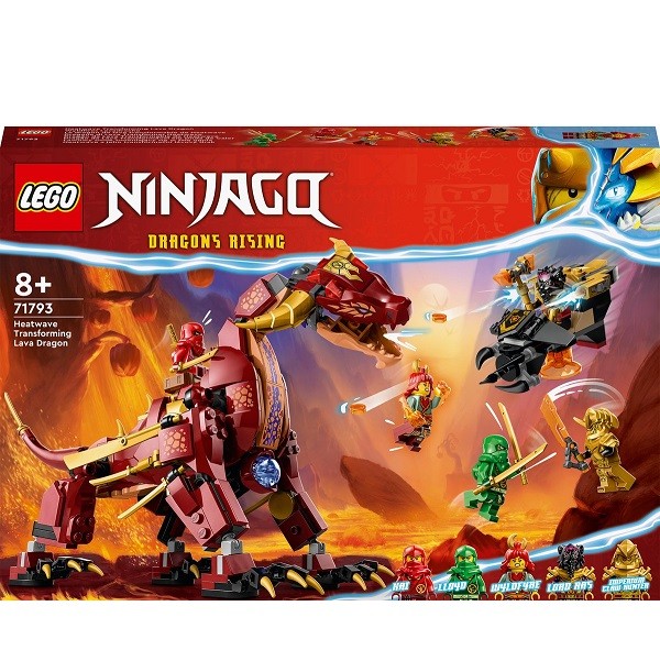 Lego Ninjago Heatwave Transformerende Lavadraak