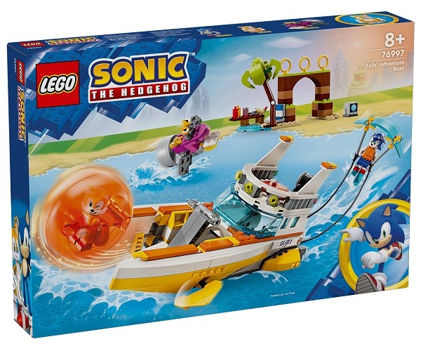 Lego Sonic the Hedgehog Tails' Avonturenboot