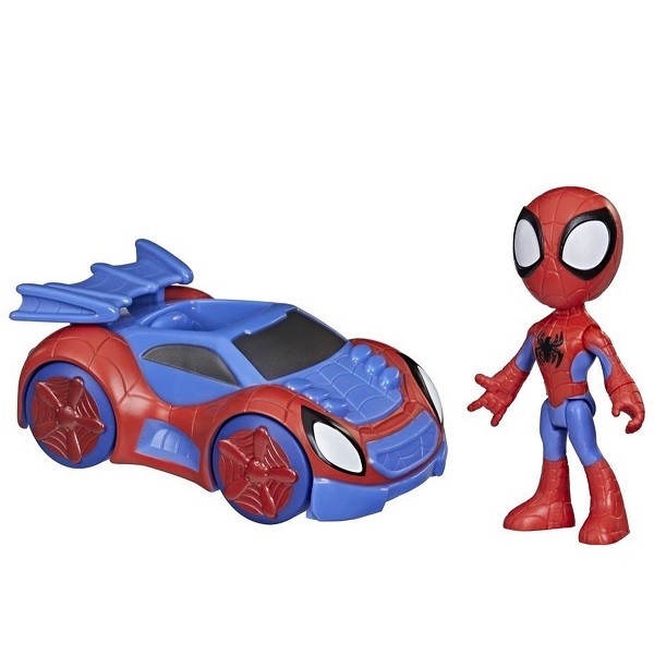 Marvel Spidey Actiefiguur met Webflitservoertuig