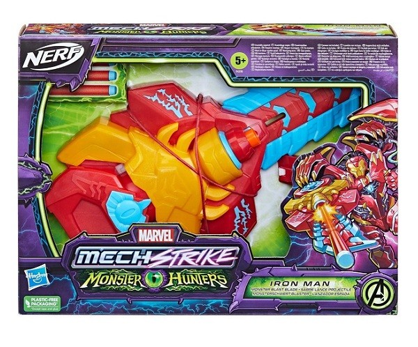 Nerf Marvel Mech Strike Monster Hunters Iron Man 