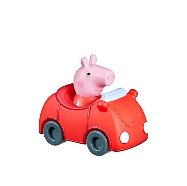 Peppa Pig Mini Voertuig Rode Auto 8 cm