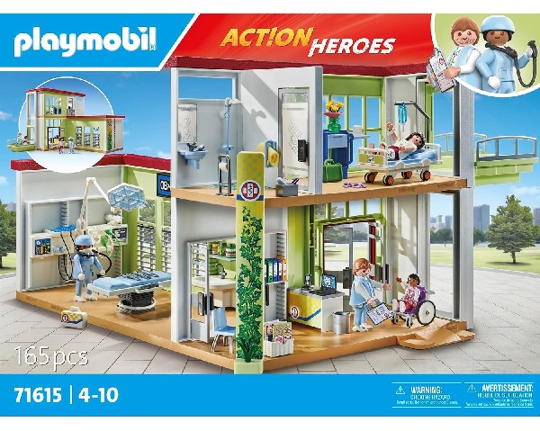  Playmobil Action Heroes Ziekenhuis