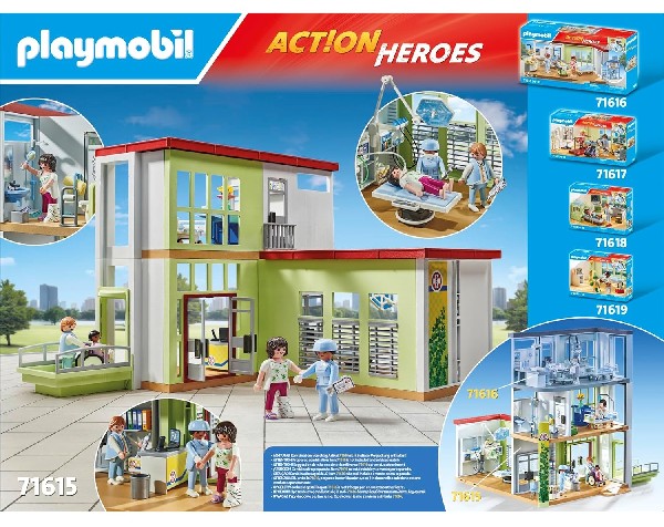  Playmobil Action Heroes Ziekenhuis