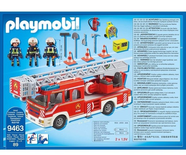 Playmobil City Action Brandweer Ladderwagen