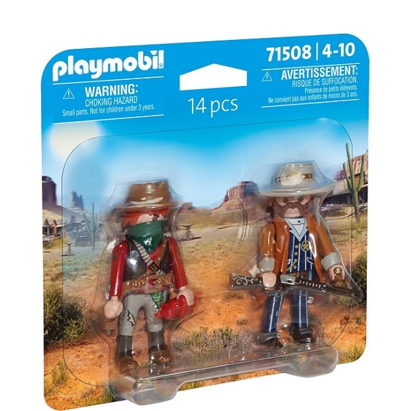 Playmobil DuoPack Bandiet en Sheriff