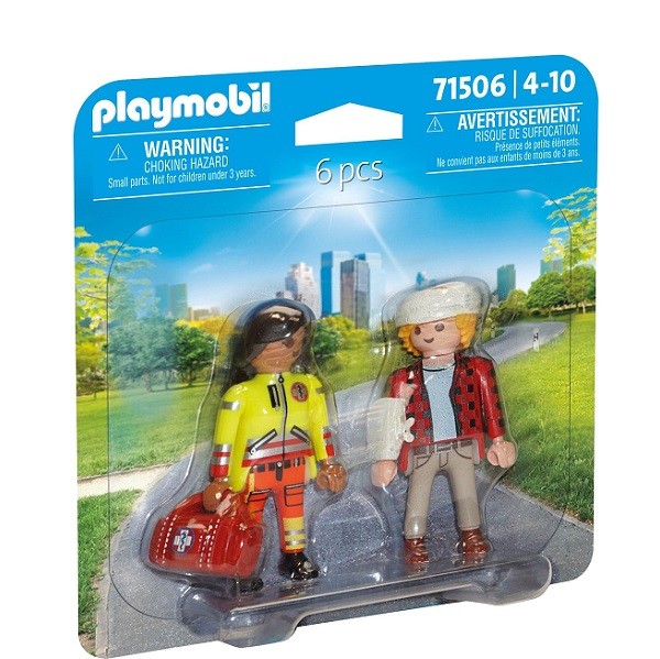 Playmobil DuoPack Paramedicus met Patient