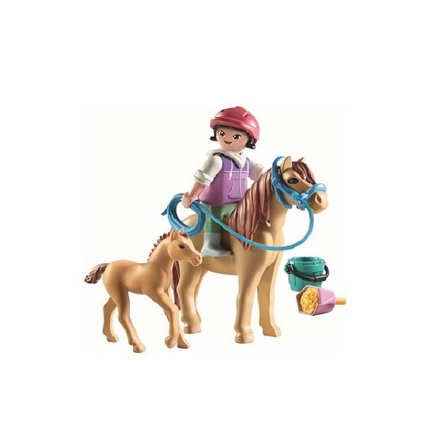 Playmobil Horses of Waterfall Kind met Pony