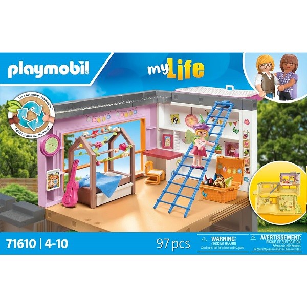 Playmobil My Life Woonhuis Kinderkamer