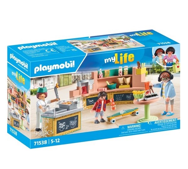 Playmobil My Life Shopping Foodlounge