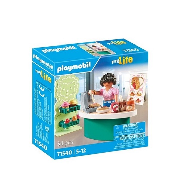 Playmobil My Life Shopping Snoepkraam