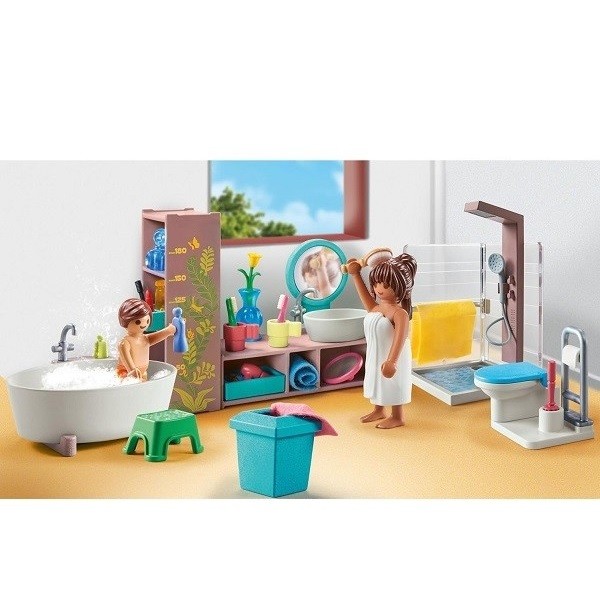 Playmobil My Life Woonhuis Badkamer